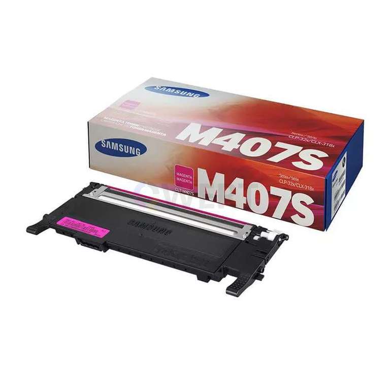 Заправка картриджа Samsung CLT-M407S Заправка картриджа Samsung CLT-M407S